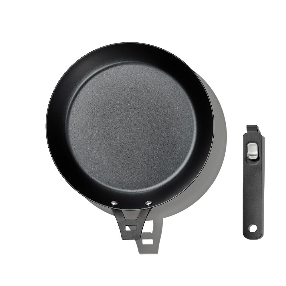 Carbon Steel With Removable Handle 10in Pan K8