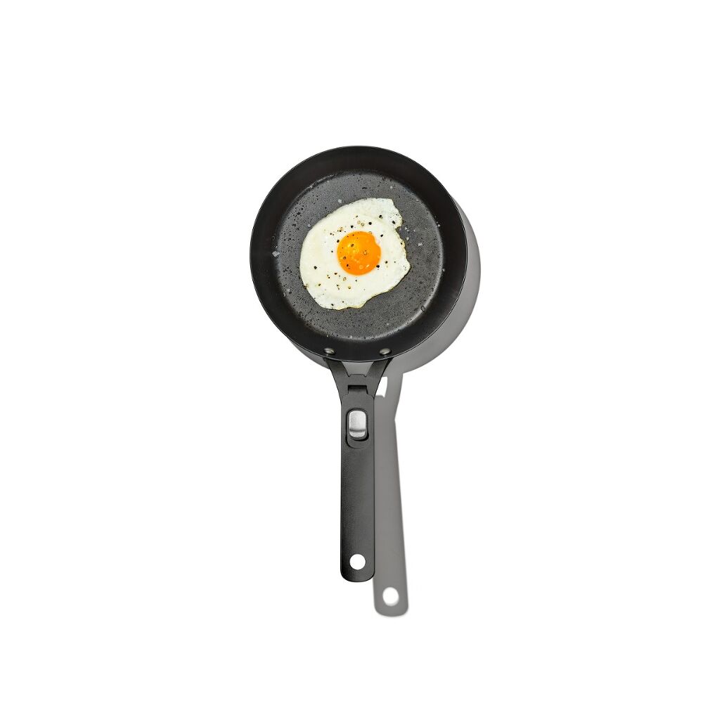 Carbon Steel With Removable Handle 10in Pan K8