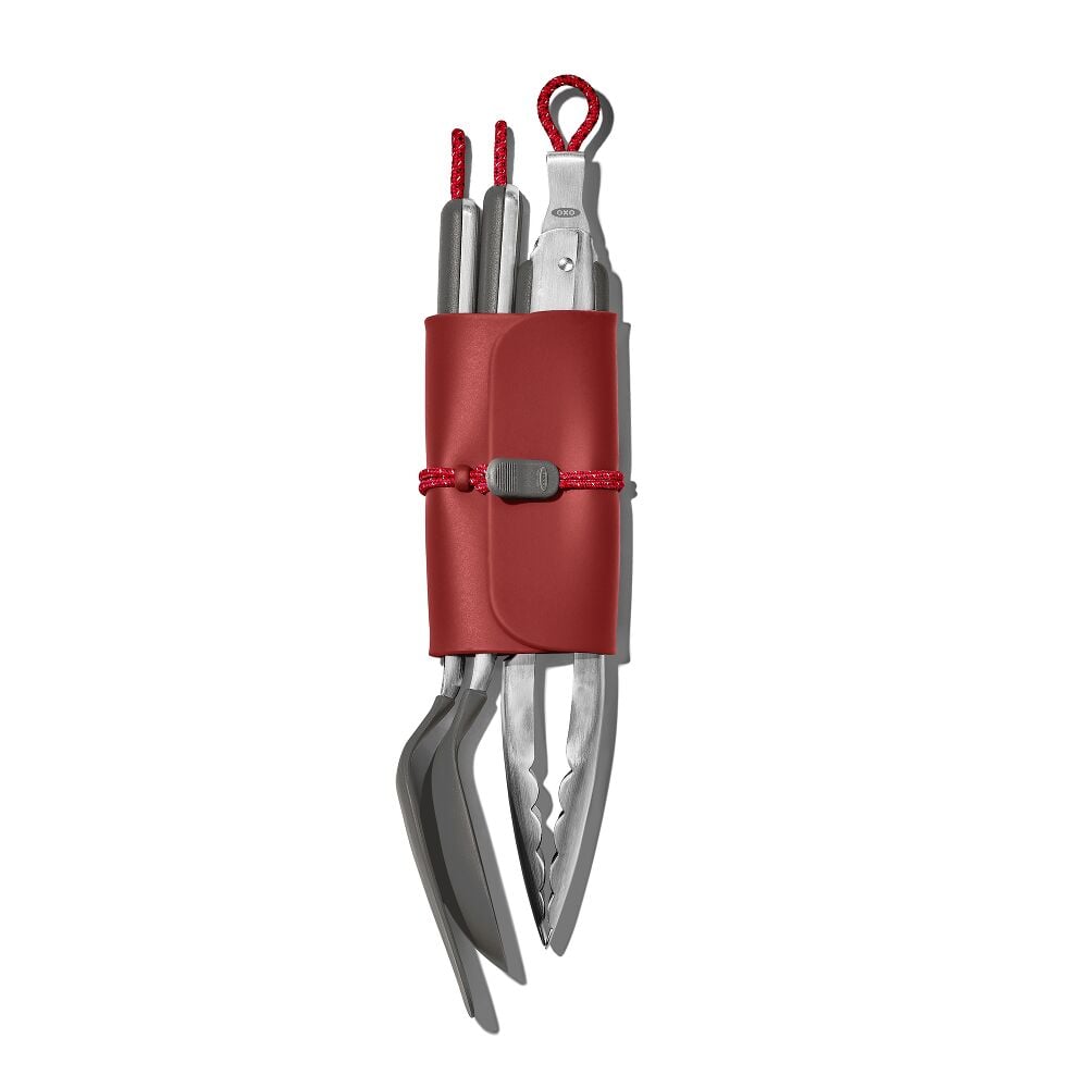 OXO Outdoor 4 -Piece Camp Stove Cooking Set S4