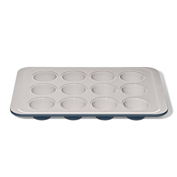Non-Stick Pro Ceramic Coated Metal Bakeware 12 Cup Muffin Pan C0