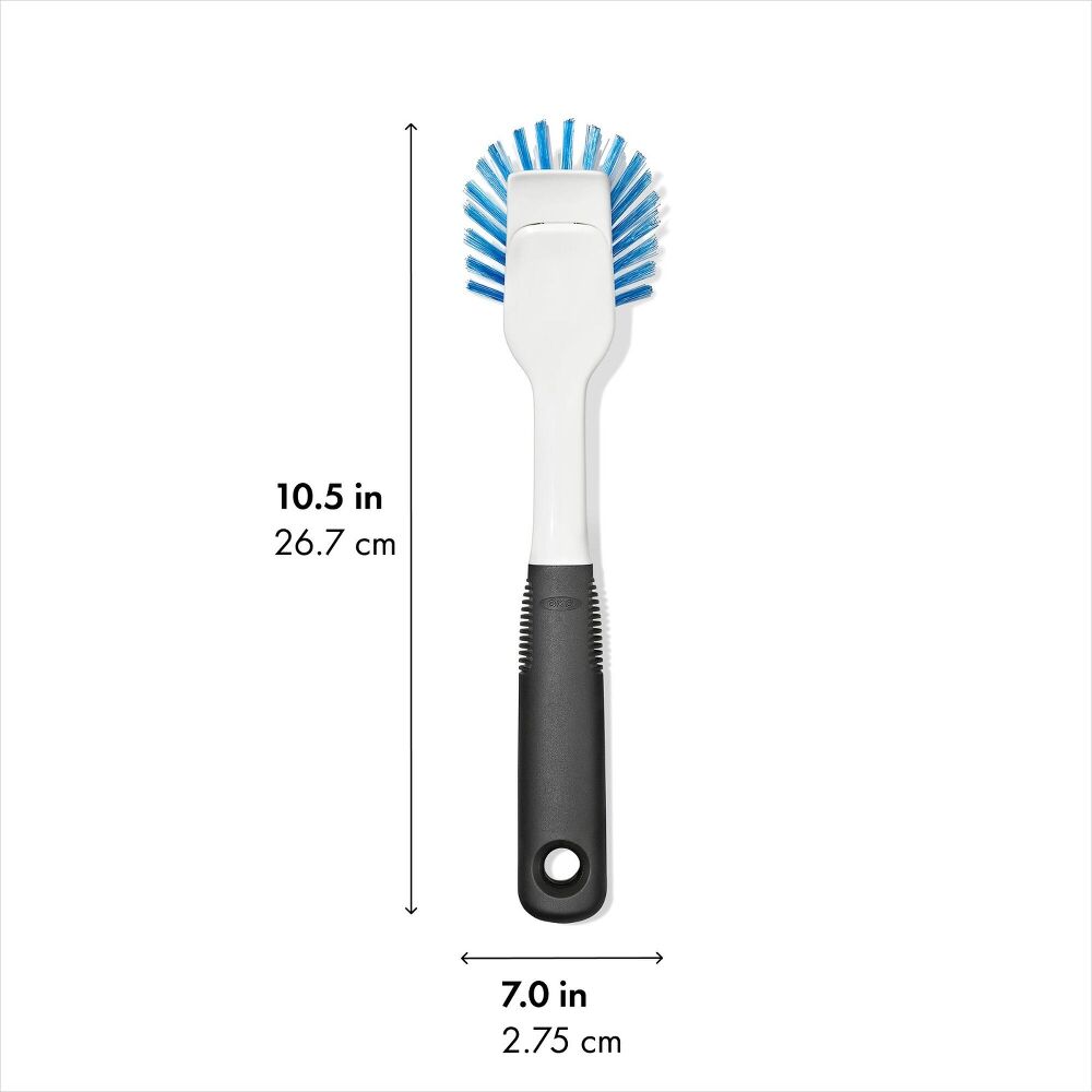 Nylon Bristle Dish Brush with Refills M3