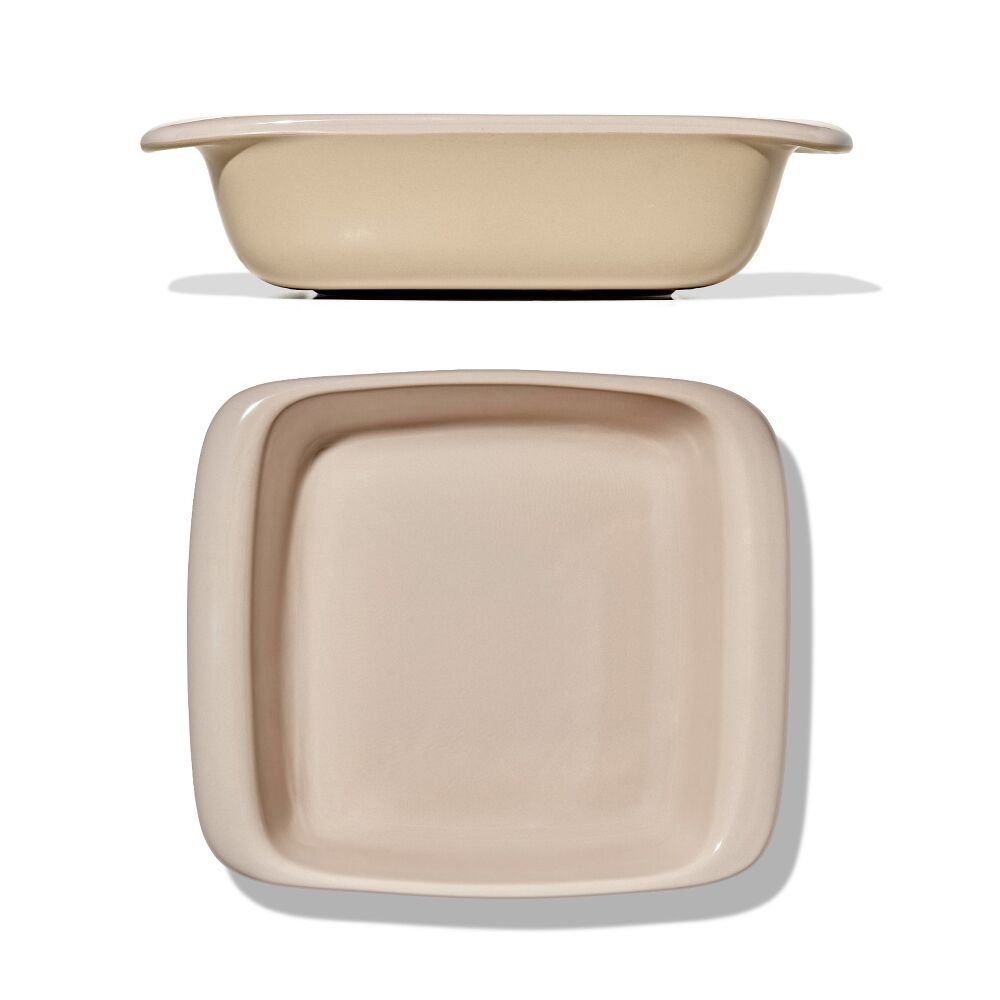 2 Qt Square Stoneware Baking Dish B4