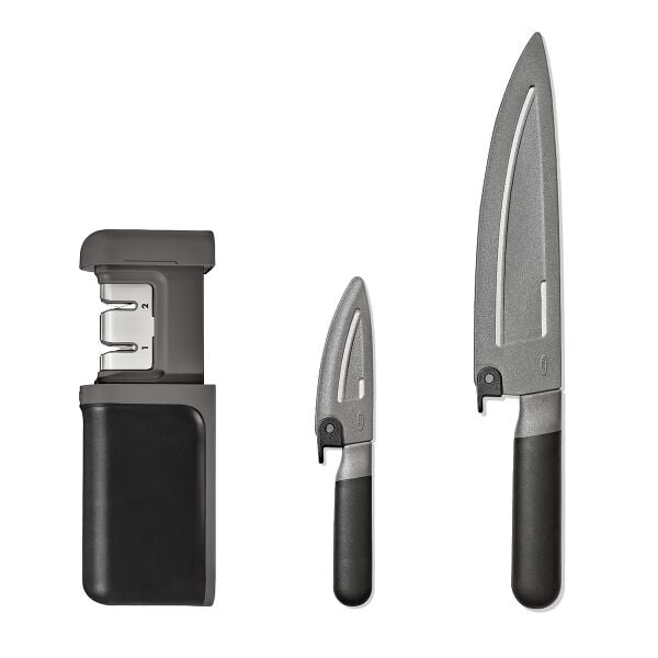 3-Piece Knife & Sharpener Set Y8