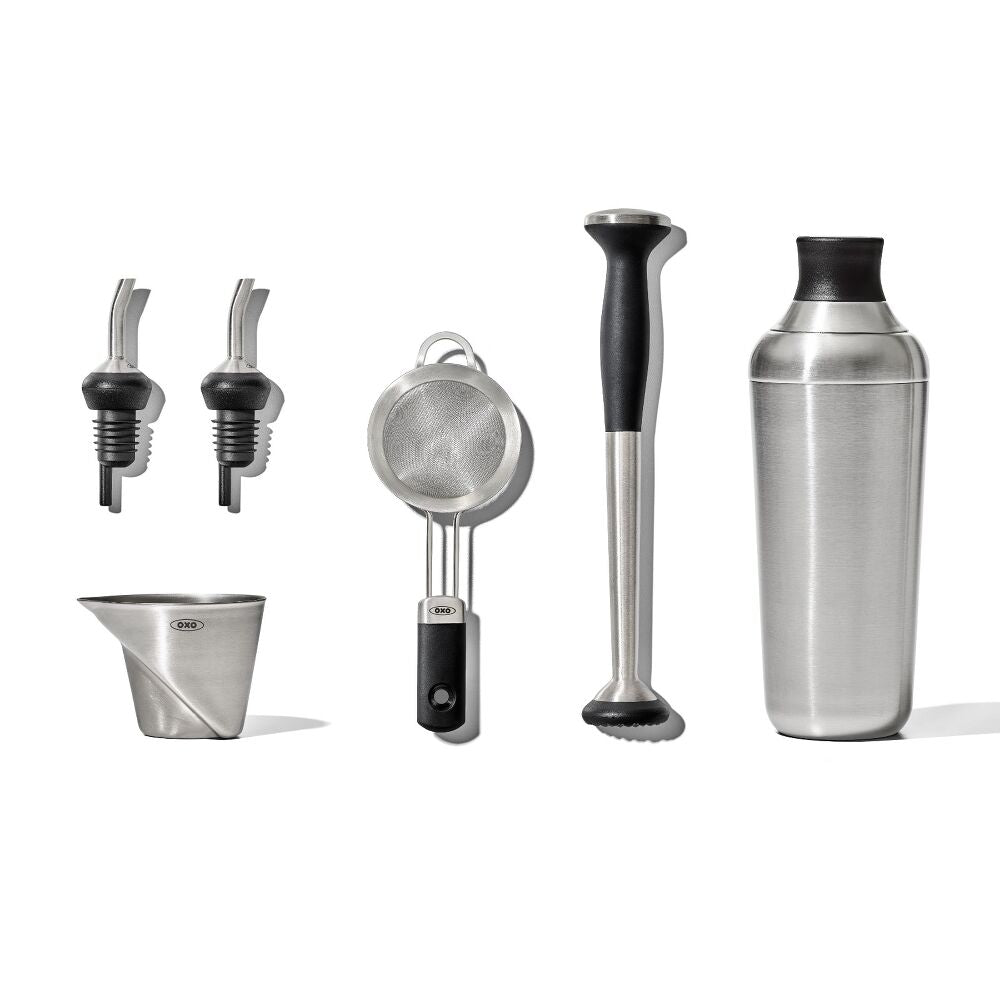 Steel 6-Piece Barware Set A5