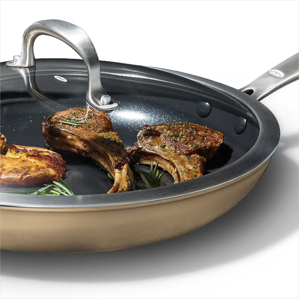 OXO Enhanced Non-Stick 12-Inch Frypan with Lid N6