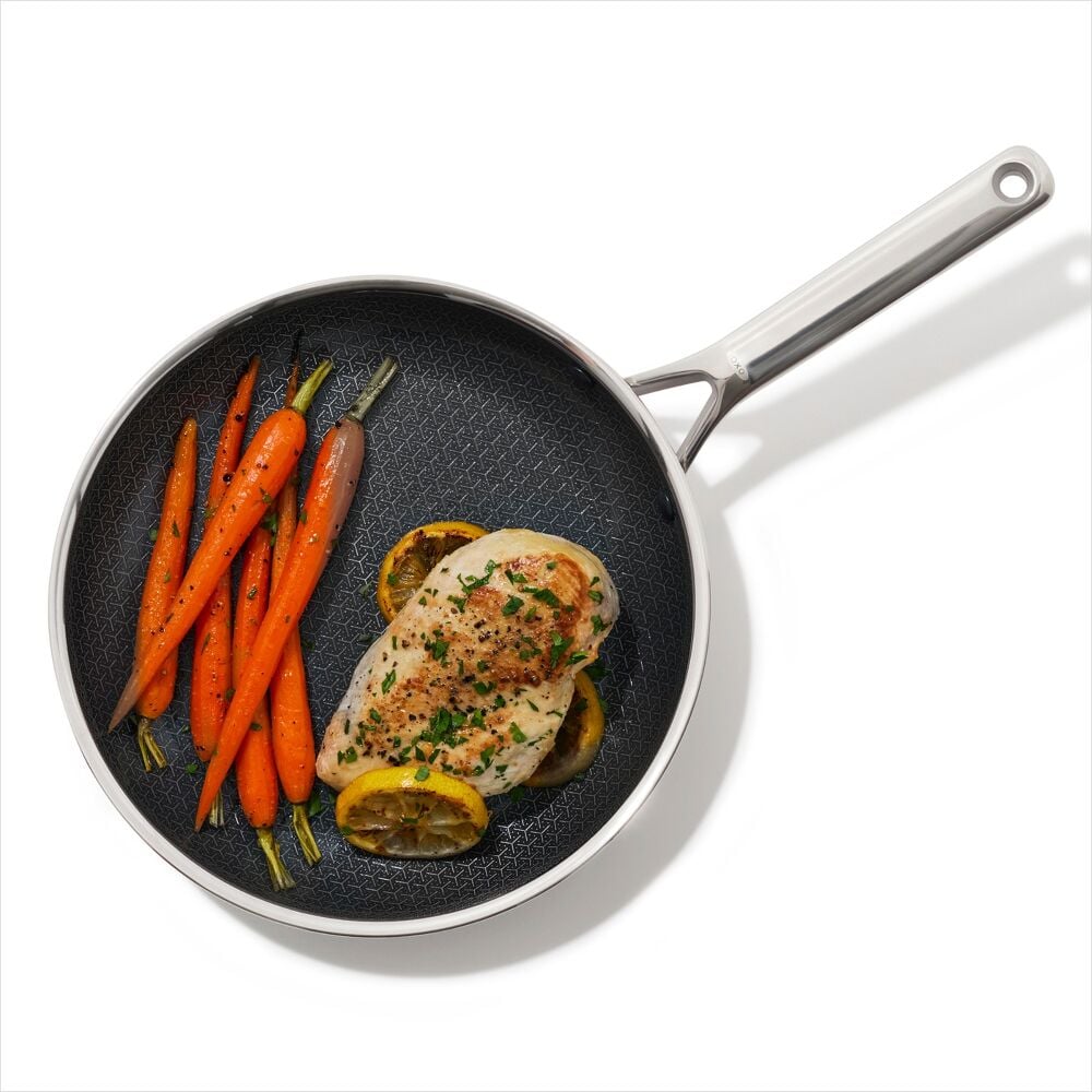 Trident Hybrid Non-Stick Stainless Steel 10 in Fry Pan M9