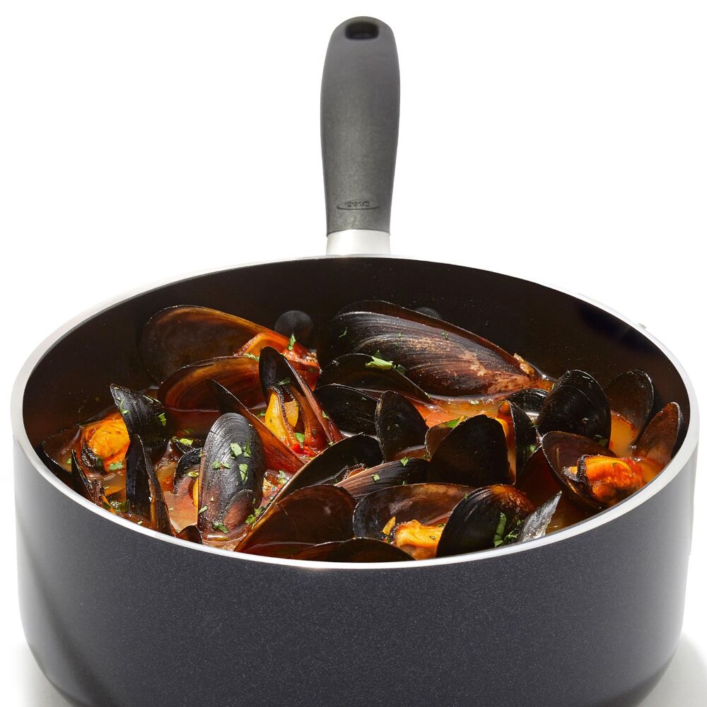 Non-Stick Pro Every Day 1.6 Qt Saucepan with Lid Q6