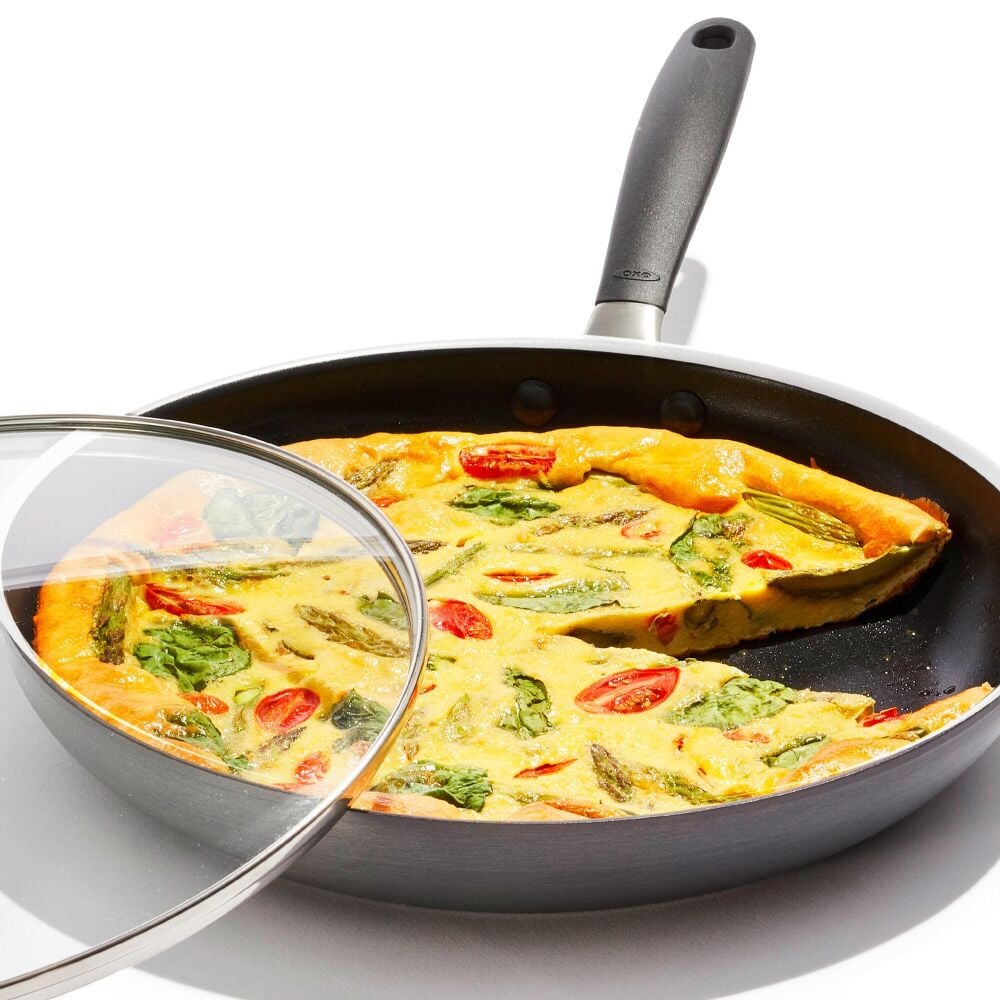 Non-Stick Pro Every Day 12 Inch Frypan with Lid Q2