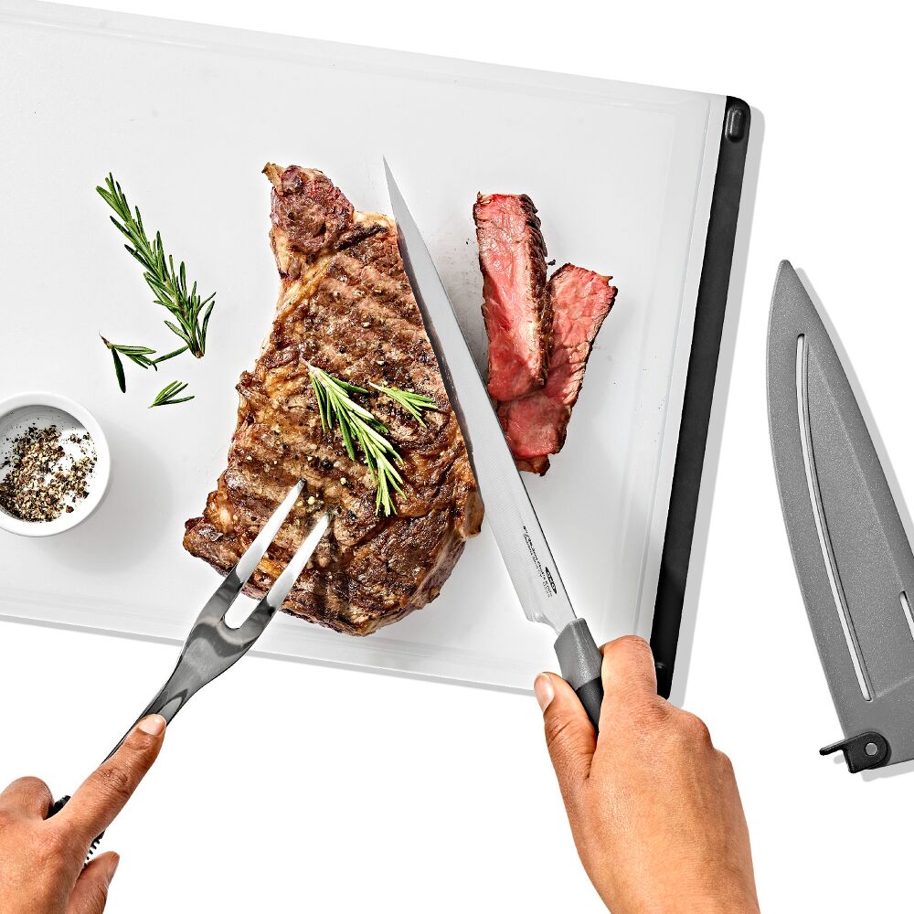 8 in Chefs Knife with Locking Sheath I7