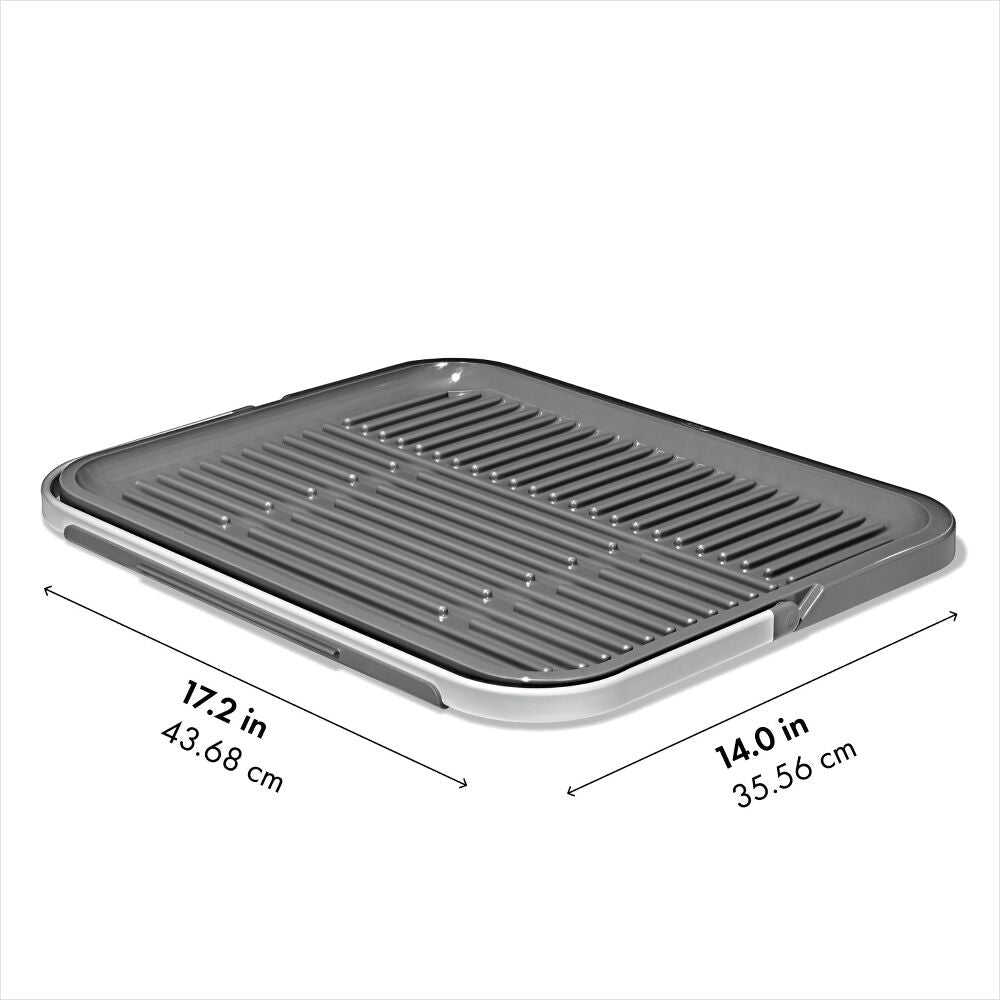 OXO Good Grips Compact Drying Rack with Dish Rest Y1