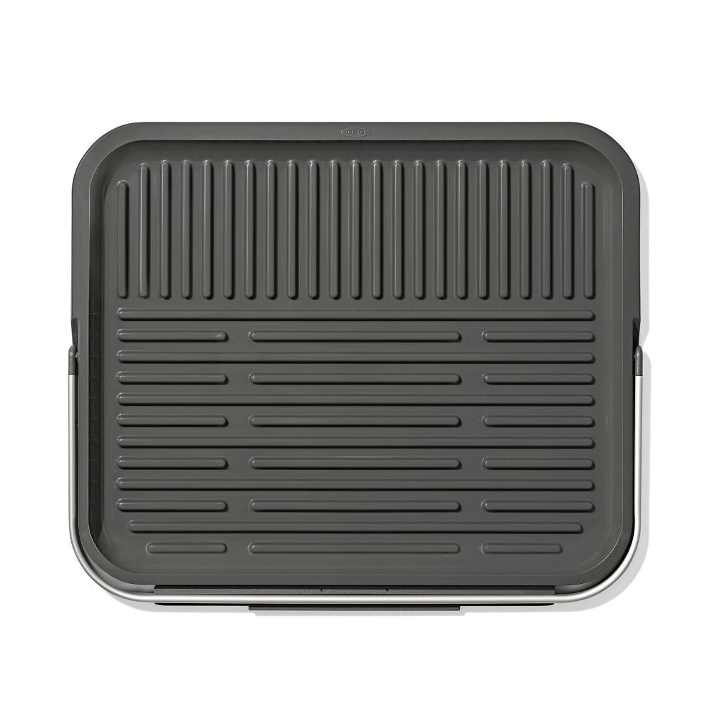 OXO Good Grips Compact Drying Rack with Dish Rest Y1