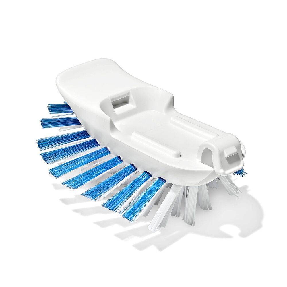 Nylon Bristle Dish Brush with Refills W2