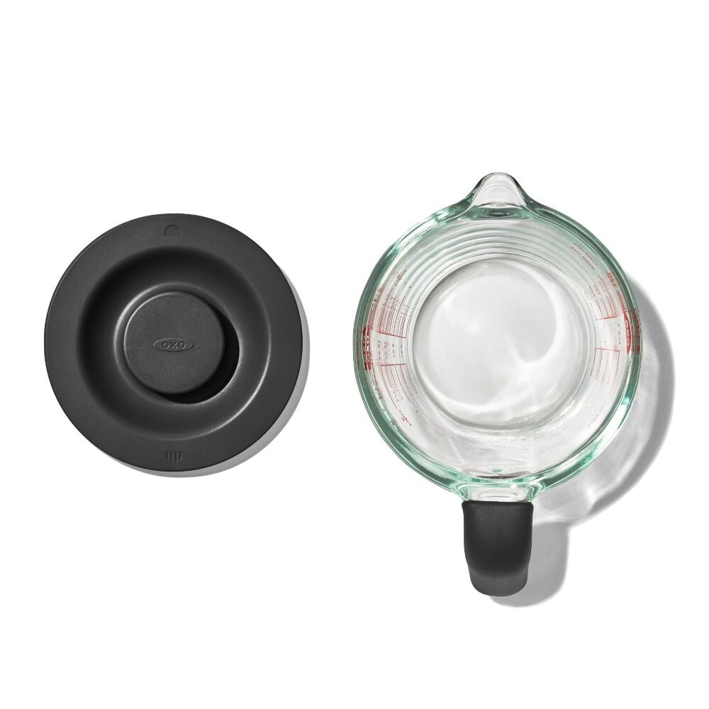 2 Cup Glass Measuring Cup with Lid R4
