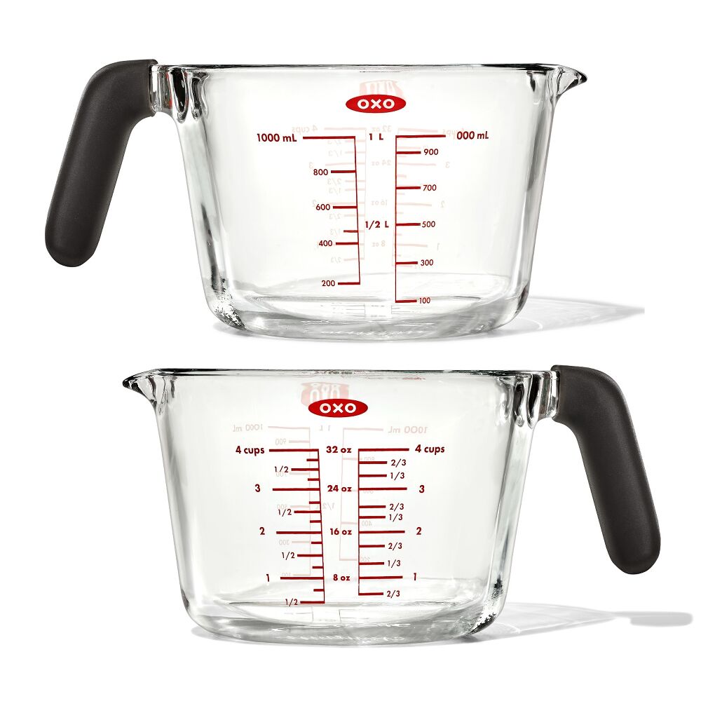 2-Cup and 4-Cup Glass Measuring Cup Set J3