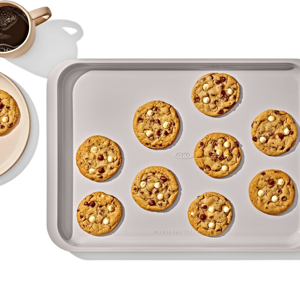 Non-Stick Pro Ceramic Coated Metal Bakeware Half Sheet Pan E8