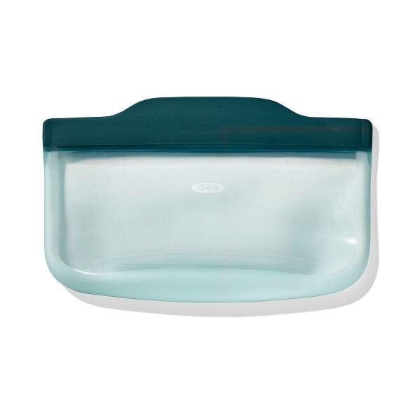 Silicone Reusable Bag - Snack Bag (12 oz) - Lagoon Z7