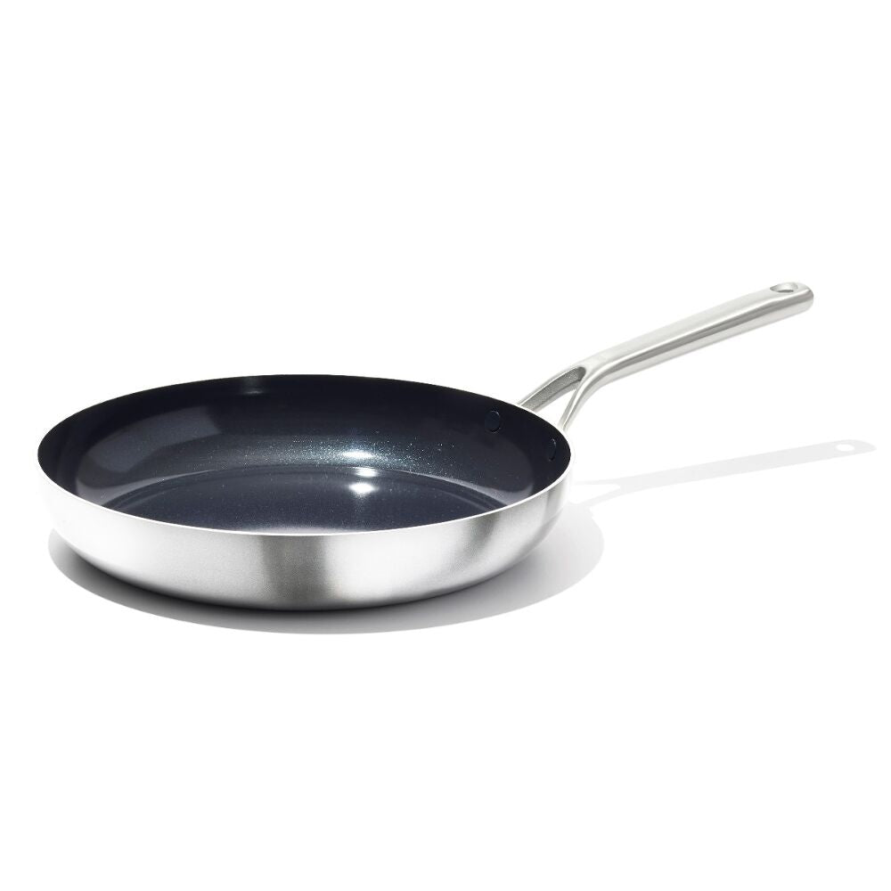 Stainless Steel Mira Series 12in Frypan - Ceramic Q0