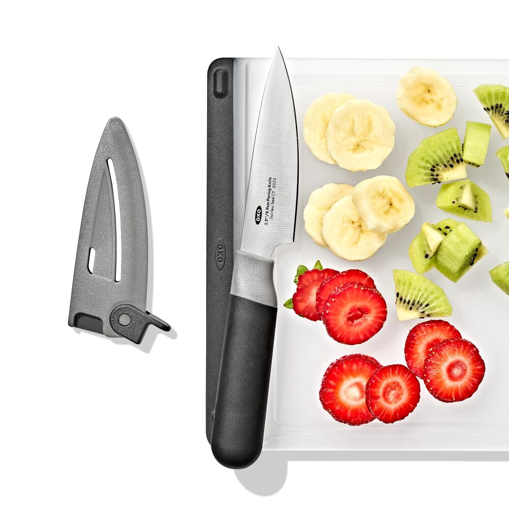 3.5 in Paring Knife with Locking Sheath T2