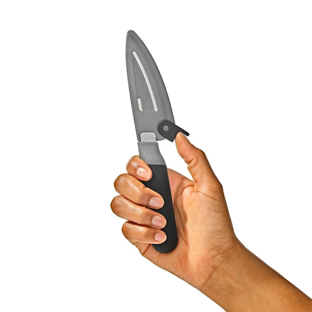 3.5 in Paring Knife with Locking Sheath T2
