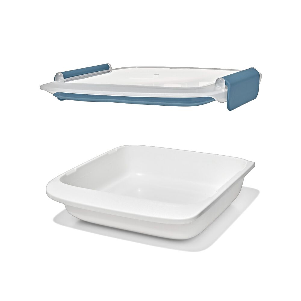 Prep & Go Slim Container with Removable Divider - 1.8 Cups/0.4 L Q3