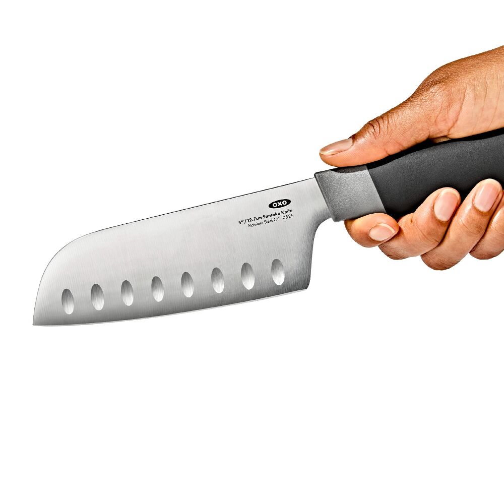 5 in Santoku Knife with Locking Sheath V7