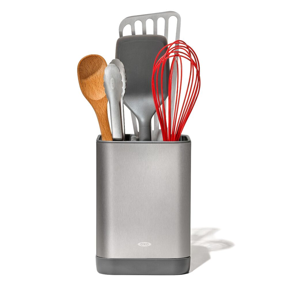 Adjustable Stainless Steel Utensil Holder - Small G1