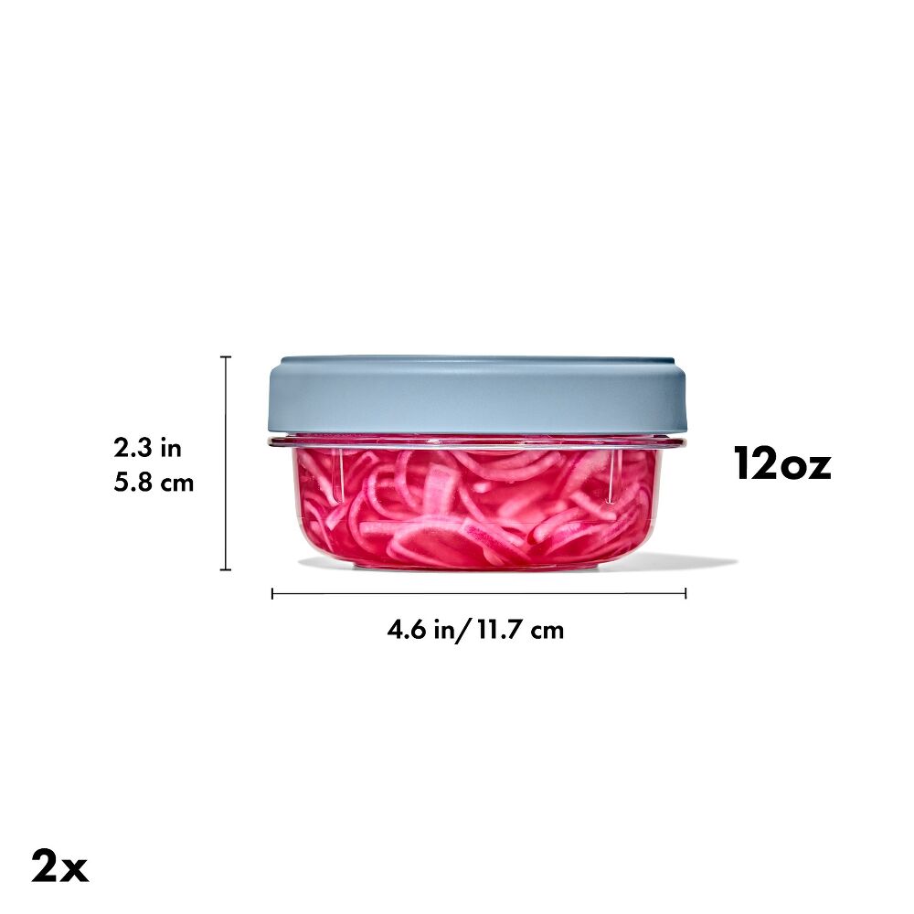 Twist & Stack Container (12 oz) – 2-Pack U7
