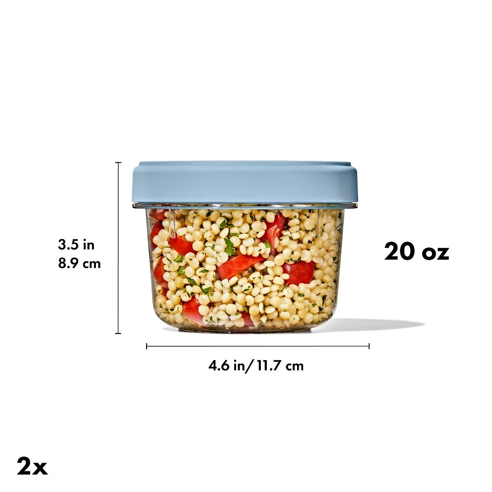 Twist & Stack Container (20 oz) – 2-Pack M2