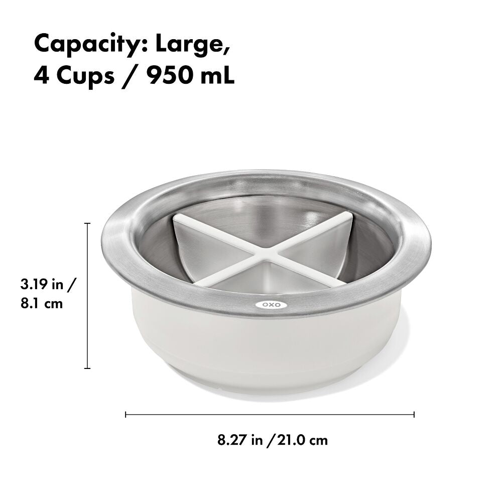 OXO Pet Easy-Clean Slow Feeder - Large, 4 Cups/950 ml F2