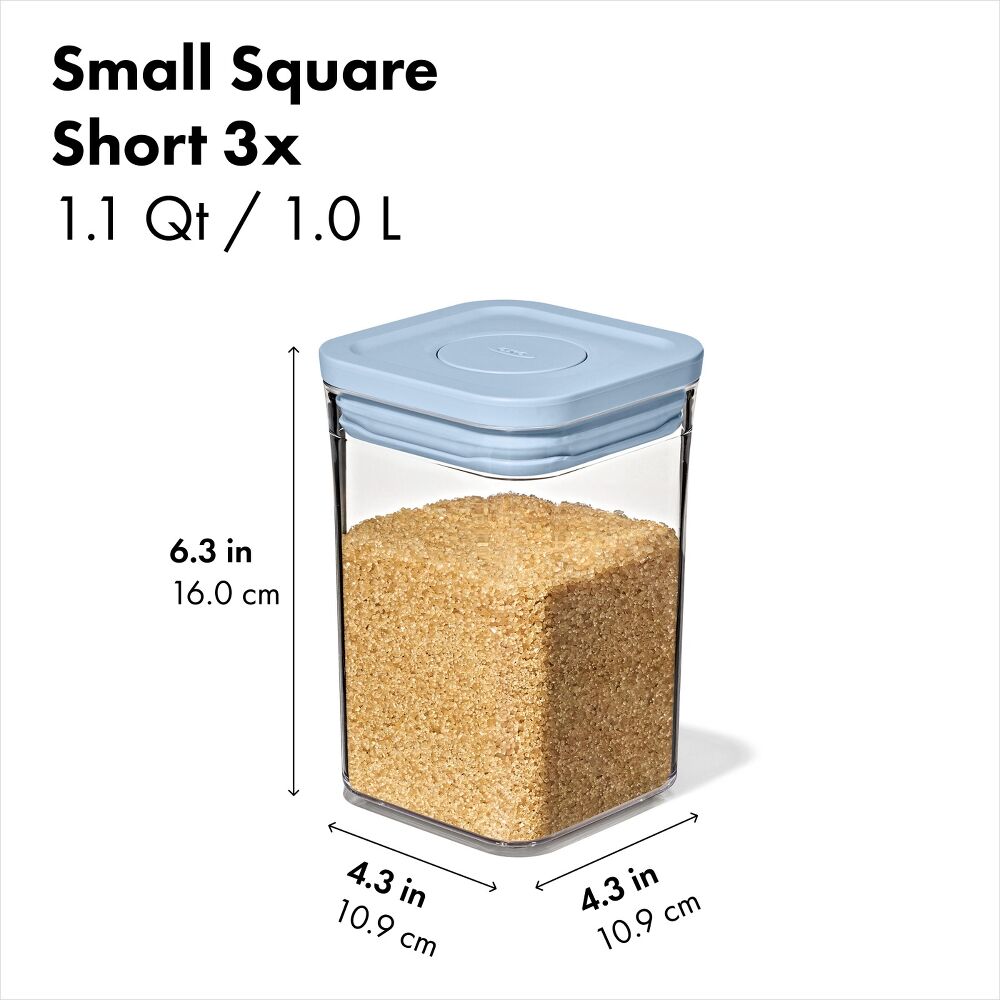 3-Piece POP Container Set with Mini Scoops R4