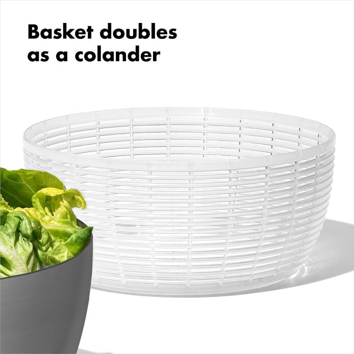 Steel Salad Spinner R6