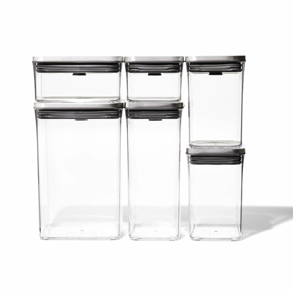 Steel 6-Piece POP Container Set S6
