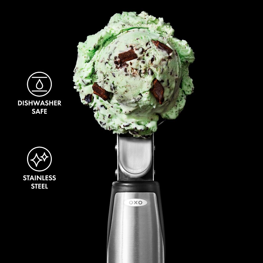 Steel Lever Ice Cream Scoop T7