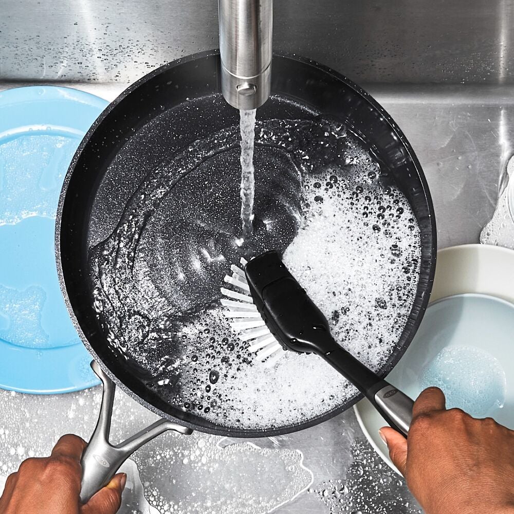 Steel Dish Brush with Replaceable Head U8