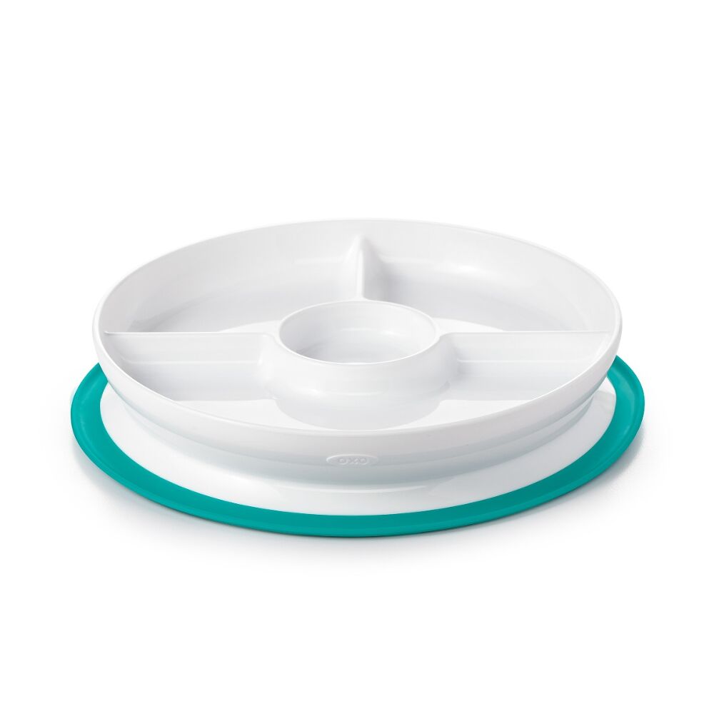 Stick & Stay Suction Divided Plate X1