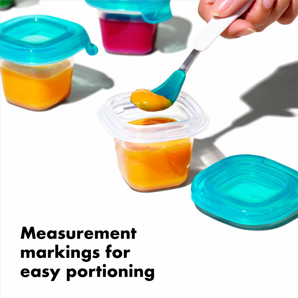 2 oz Baby Blocks™ Silicone Freezer Storage Containers N3