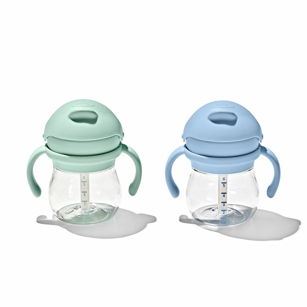 Transitions 6 Oz Straw Cup with Handles Set W6