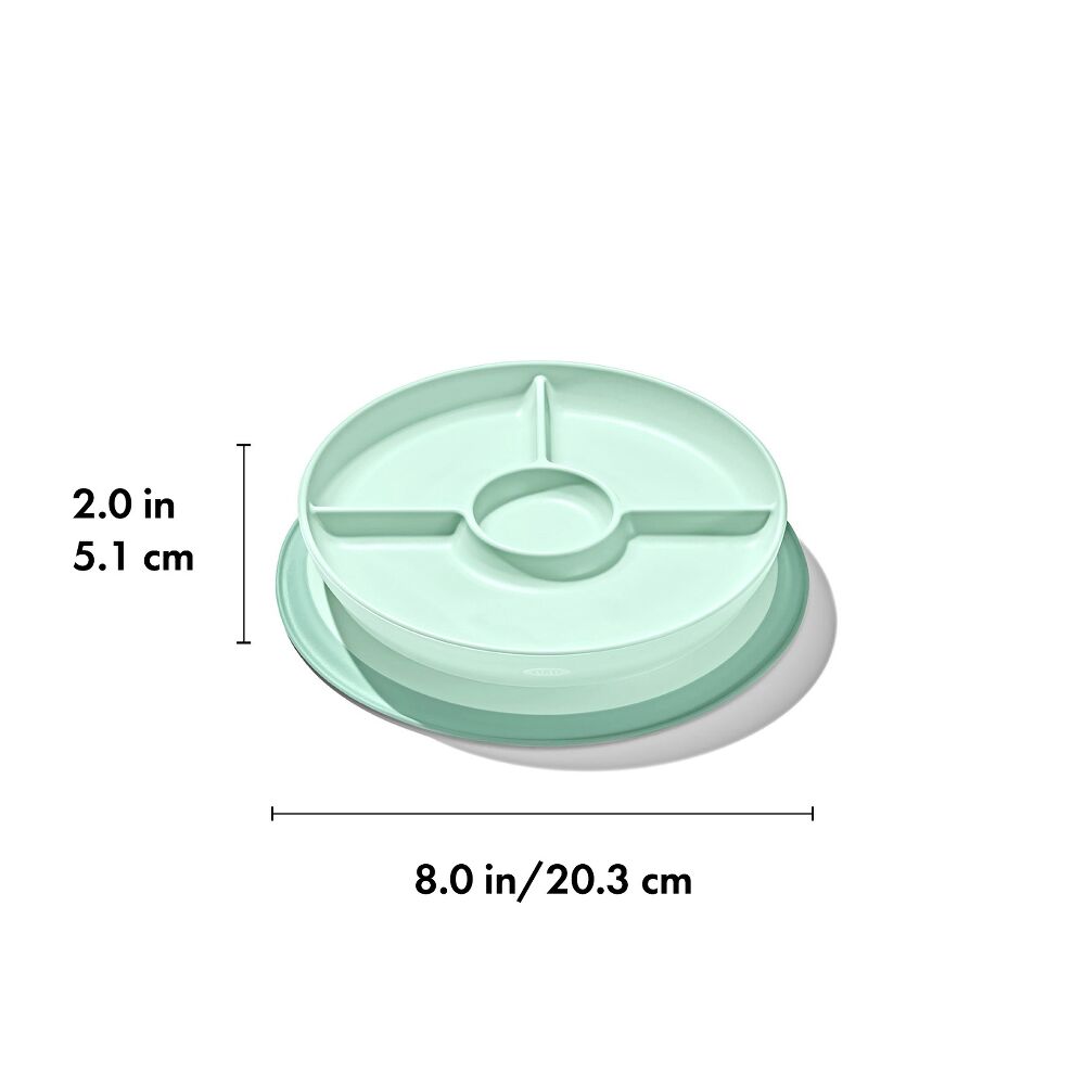 Stick & Stay Suction Divided Plate Z1