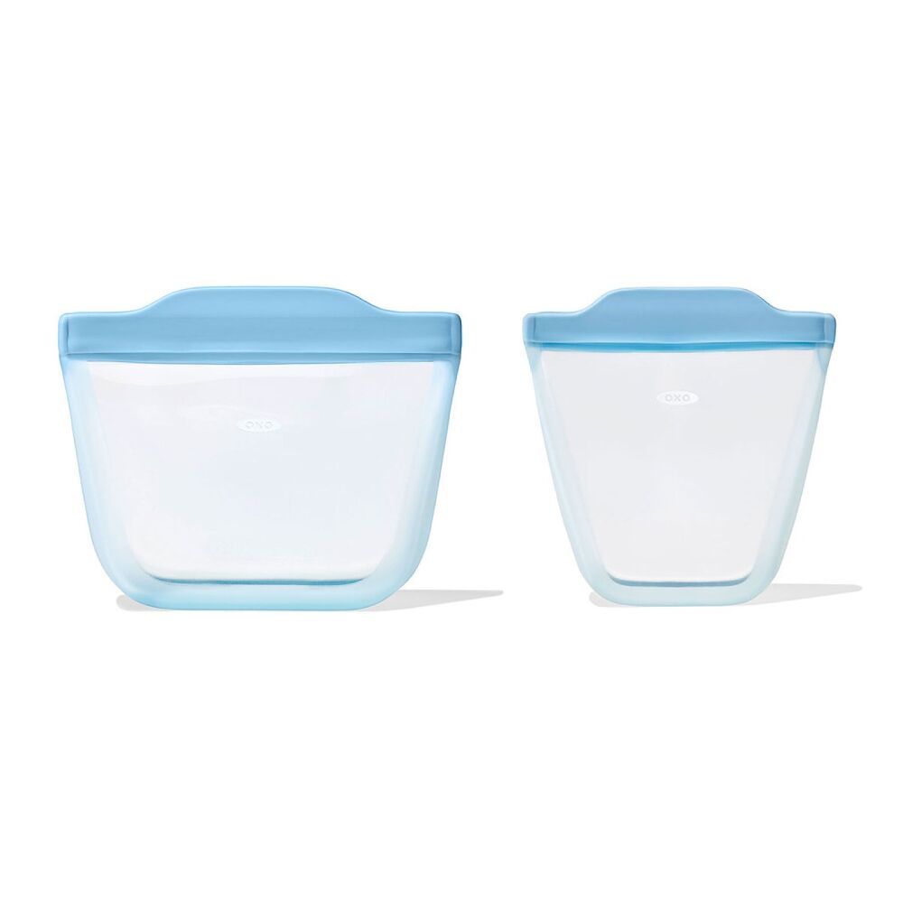 Tot Silicone Reusable Bag - 2-Piece Stand-Up Cup Set T9