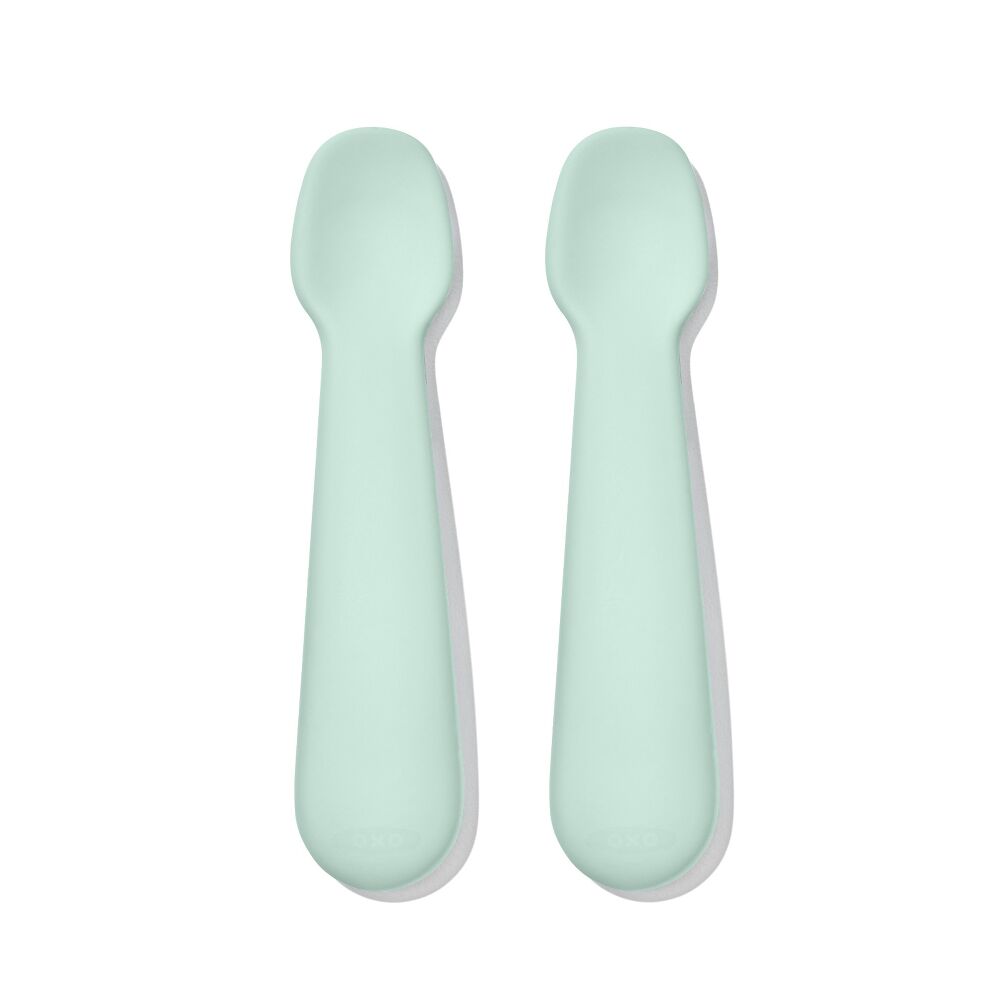 Textured Suction Plate & Spoons Set – 3-Piece E8