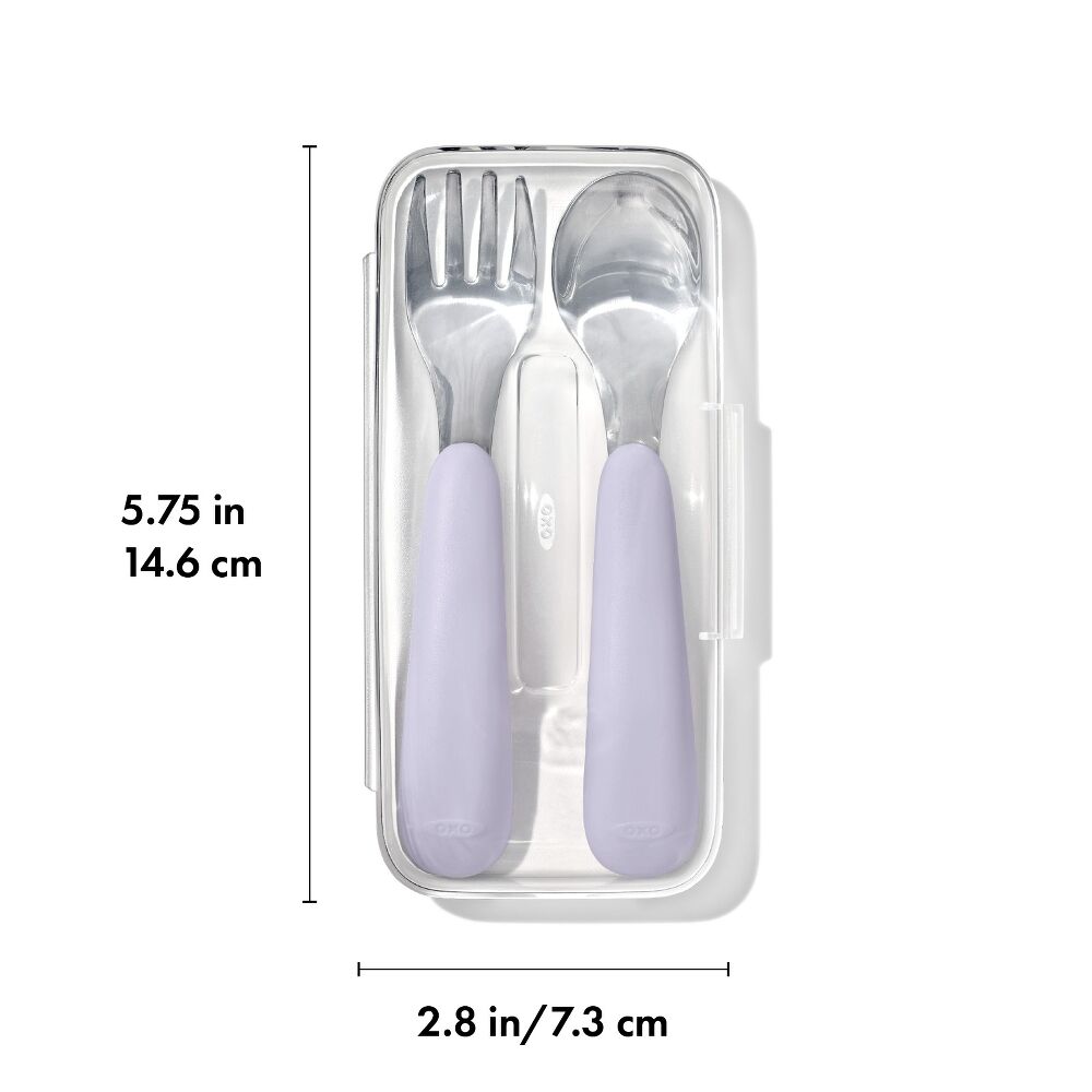 On-The-Go Fork And Spoon Set D1