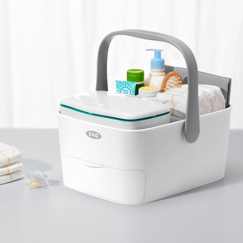 Diaper Caddy with Changing Mat R3