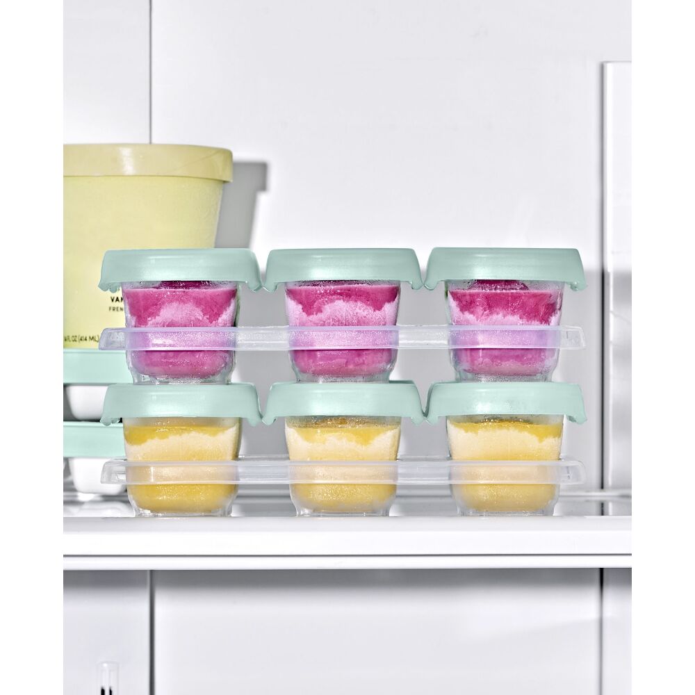 Baby Blocks Food Storage Containers (2 oz) - Opal W1