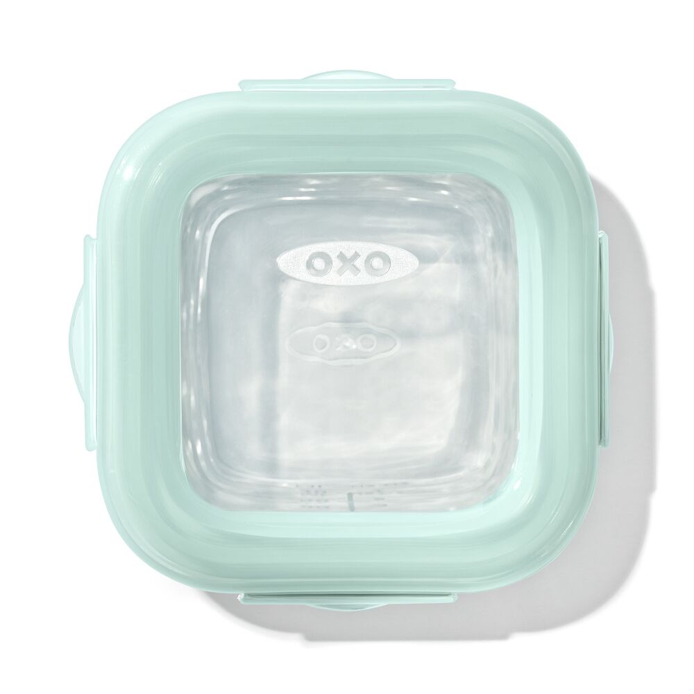 Glass Baby Blocks Food Storage Containers (4 oz) - Opal V9