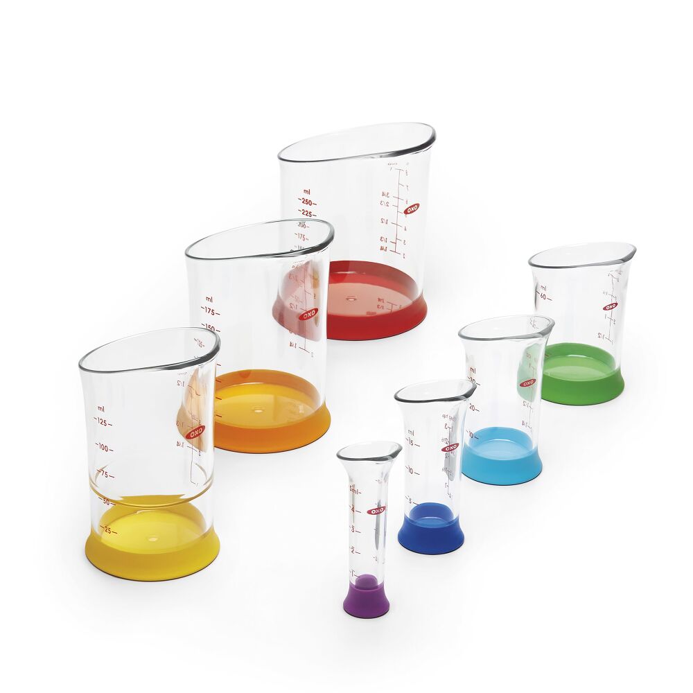 7 Piece Liquid Measuring Beaker Set Q9