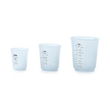 3 Piece Squeeze & Pour Silicone Measuring Cup Set W2