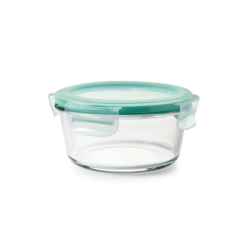 OXO Good Grips 4 Cup Smart Seal Glass Round Container V5