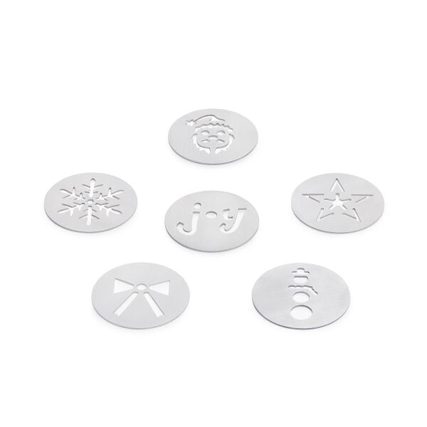 Christmas Cookie Press Disk Set O8