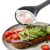 OXO Good Grips Silicone Slotted Spoon - Peppercorn P3