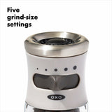 Contoured Mess-Free Pepper Grinder J3